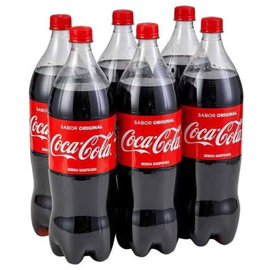 Gaseosa COCA COLA Paquete 6 Botellas 1.5L c/u